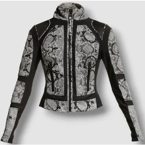 NWT never worn Blanc Noir Moto mesh  biker motorcycle jacket